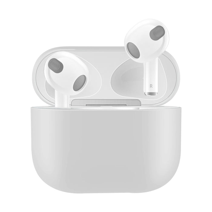 Funda protectora de auriculares de silicona de color sólido para AirPods 3