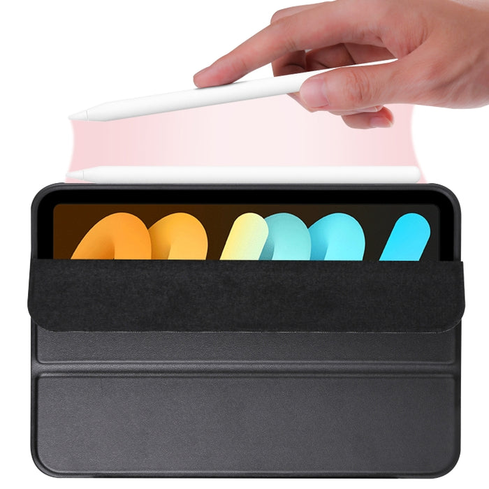 3-plegable Horizontal Flip Honeycomb TPU a prueba de golpes + Funda de cuero PU con soporte