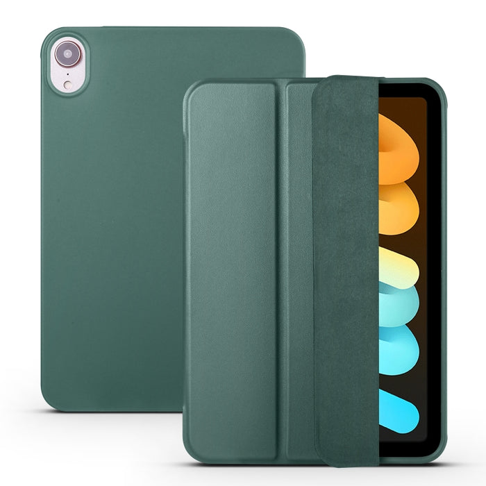 3-plegable Horizontal Flip Honeycomb TPU a prueba de golpes + Funda de cuero PU con soporte