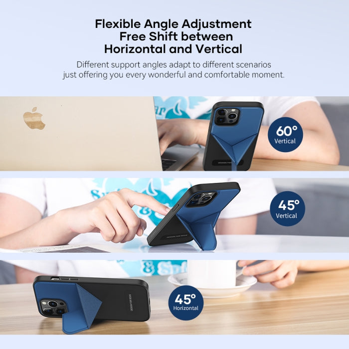 Funda protectora a prueba de golpes ROCK Element Plus TPU + PC con soporte plegable