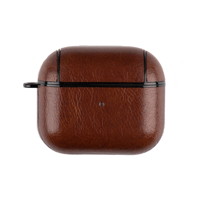 Funda protectora de cuero a prueba de golpes para auriculares inalámbricos para AirPods 3