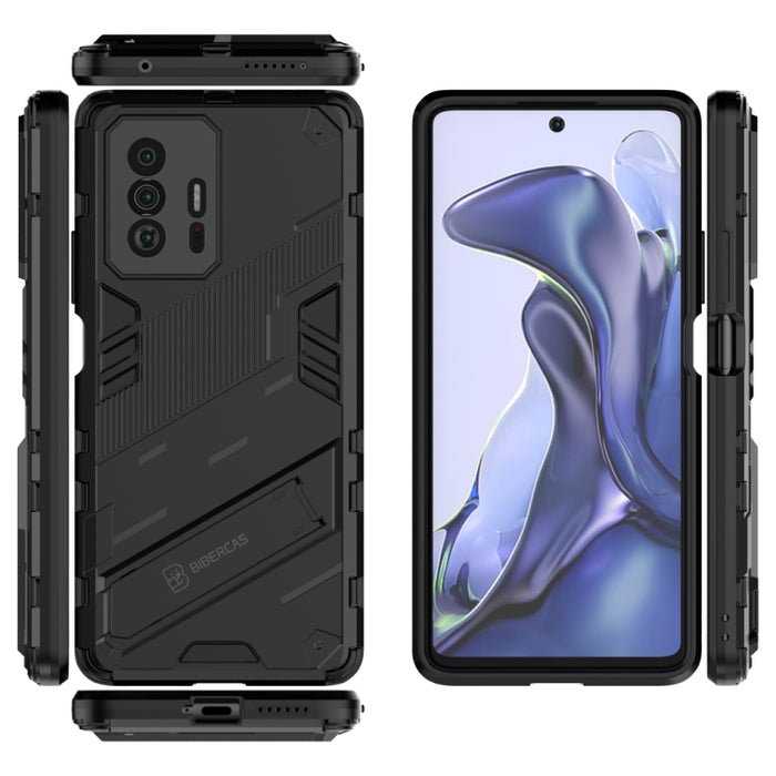 Punk Armor 2 en 1 PC + TPU Estuche a prueba de golpes con soporte invisible, For Xiaomi Mi 11T / 11T Pro