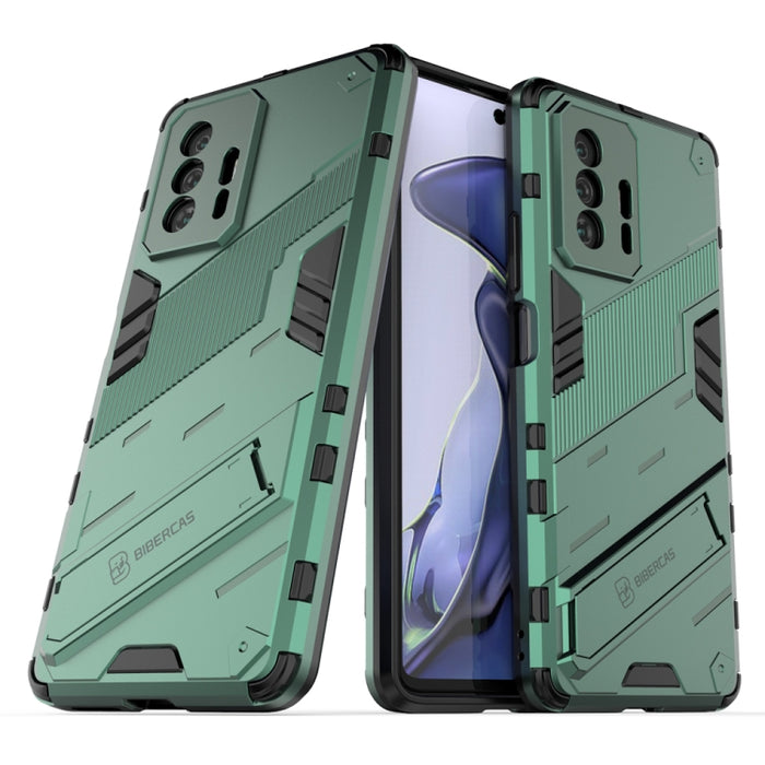 Punk Armor 2 en 1 PC + TPU Estuche a prueba de golpes con soporte invisible, For Xiaomi Mi 11T / 11T Pro