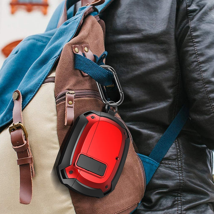 Estuche protector para auriculares Bumblebee Armor con interruptor y gancho para Beats Studio Buds