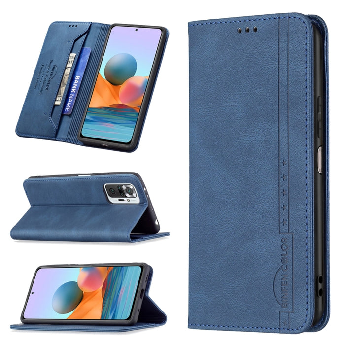 Estuche de cuero antirrobo con bloqueo magnético RFID con soporte y ranuras para tarjetas y billetera, For Xiaomi Redmi 9A, For Xiaomi Redmi 9C / Poco C31, For Xiaomi Redmi 9, For Xiaomi Redmi 10, For Xiaomi Redmi Note 9/Redmi 10X 4G                   ...
