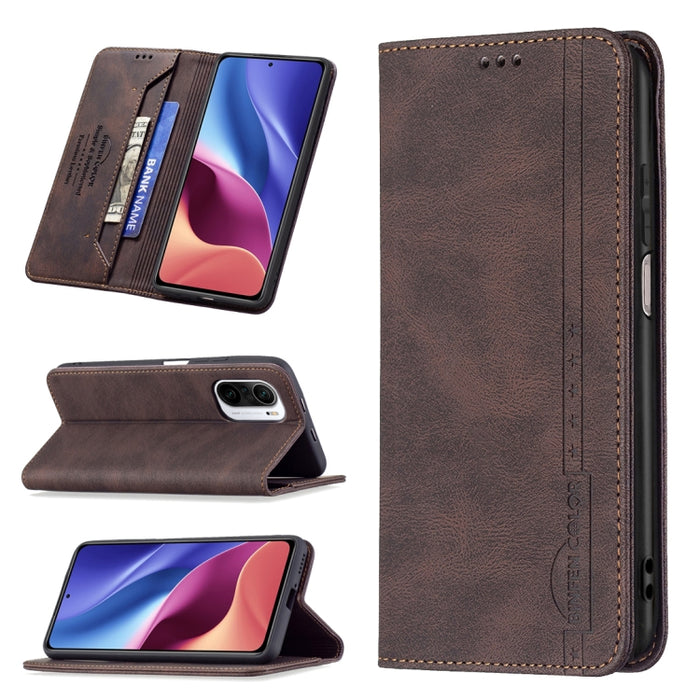 Estuche de cuero antirrobo con bloqueo magnético RFID con soporte y ranuras para tarjetas y billetera, For Xiaomi Redmi 9A, For Xiaomi Redmi 9C / Poco C31, For Xiaomi Redmi 9, For Xiaomi Redmi 10, For Xiaomi Redmi Note 9/Redmi 10X 4G                   ...
