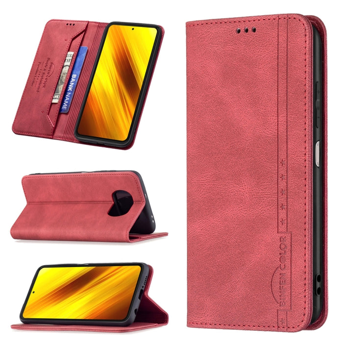 Estuche de cuero antirrobo con bloqueo magnético RFID con soporte y ranuras para tarjetas y billetera, For Xiaomi Redmi 9A, For Xiaomi Redmi 9C / Poco C31, For Xiaomi Redmi 9, For Xiaomi Redmi 10, For Xiaomi Redmi Note 9/Redmi 10X 4G                   ...