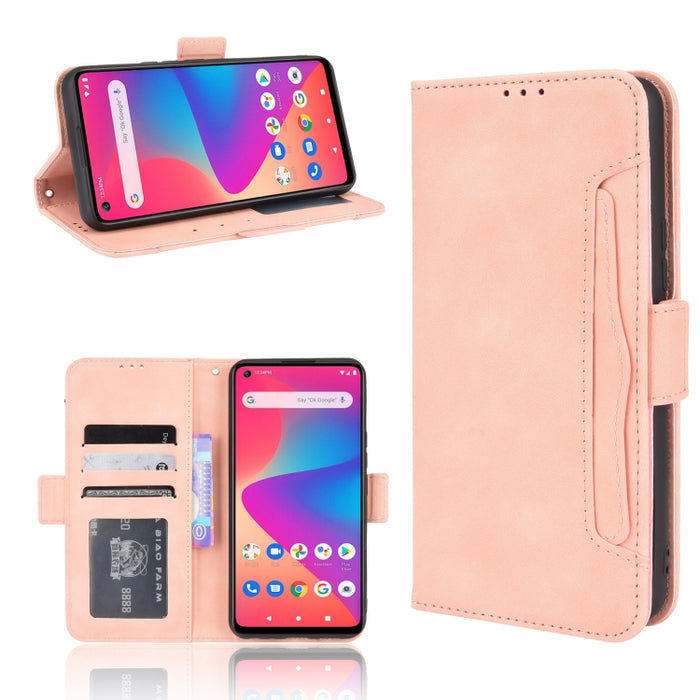Estuche de cuero con tapa horizontal con patrón de piel de becerro con soporte y ranuras para tarjetas y marco de fotos, For Motorola Moto G50 5G Oversea Version, For OPPO Realme 8i, For vivo Y33S / Y21 / Y21S, For Nokia G50 5G                         ...