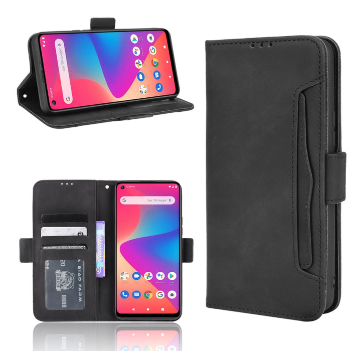 Estuche de cuero con tapa horizontal con patrón de piel de becerro con soporte y ranuras para tarjetas y marco de fotos, For Motorola Moto G50 5G Oversea Version, For OPPO Realme 8i, For vivo Y33S / Y21 / Y21S, For Nokia G50 5G                         ...