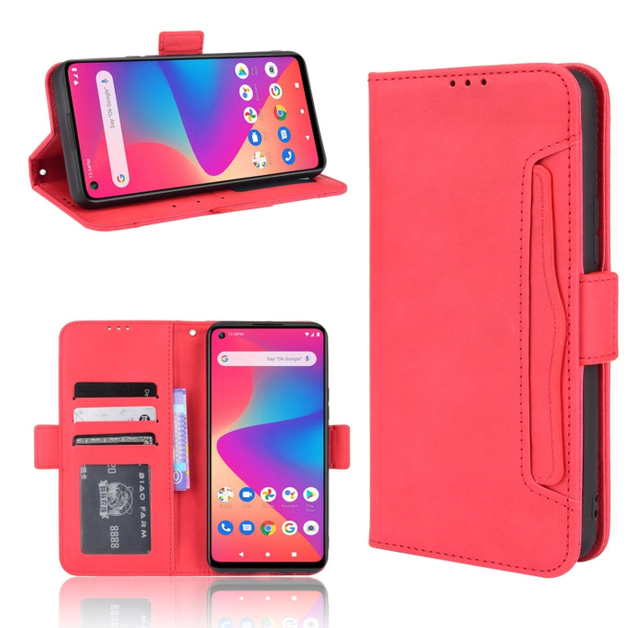 Estuche de cuero con tapa horizontal con patrón de piel de becerro con soporte y ranuras para tarjetas y marco de fotos, For Motorola Moto G50 5G Oversea Version, For OPPO Realme 8i, For vivo Y33S / Y21 / Y21S, For Nokia G50 5G                         ...