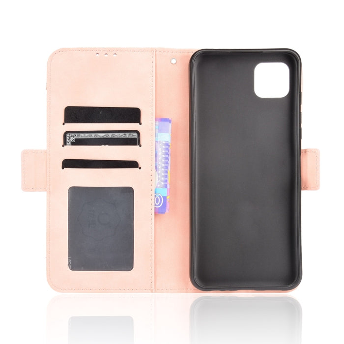 Estuche de cuero con tapa horizontal con patrón de piel de becerro con soporte y ranuras para tarjetas y marco de fotos, For Motorola Moto G50 5G Oversea Version, For OPPO Realme 8i, For vivo Y33S / Y21 / Y21S, For Nokia G50 5G                         ...