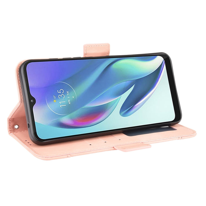 Estuche de cuero con tapa horizontal con patrón de piel de becerro con soporte y ranuras para tarjetas y marco de fotos, For Motorola Moto G50 5G Oversea Version, For OPPO Realme 8i, For vivo Y33S / Y21 / Y21S, For Nokia G50 5G                         ...