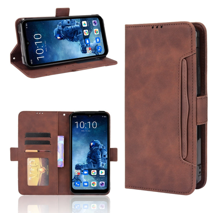 Estuche de cuero con tapa horizontal con patrón de piel de becerro con soporte y ranuras para tarjetas y marco de fotos, For Motorola Moto G50 5G Oversea Version, For OPPO Realme 8i, For vivo Y33S / Y21 / Y21S, For Nokia G50 5G                         ...