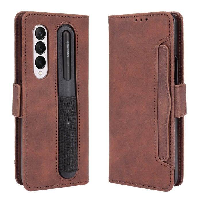 Estuche de cuero con tapa horizontal con patrón de piel de becerro con soporte y ranuras para tarjetas y marco de fotos, For Motorola Moto G50 5G Oversea Version, For OPPO Realme 8i, For vivo Y33S / Y21 / Y21S, For Nokia G50 5G                         ...