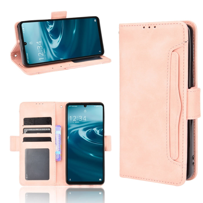 Estuche de cuero con tapa horizontal con patrón de piel de becerro con soporte y ranuras para tarjetas y marco de fotos, For Motorola Moto G50 5G Oversea Version, For OPPO Realme 8i, For vivo Y33S / Y21 / Y21S, For Nokia G50 5G                         ...