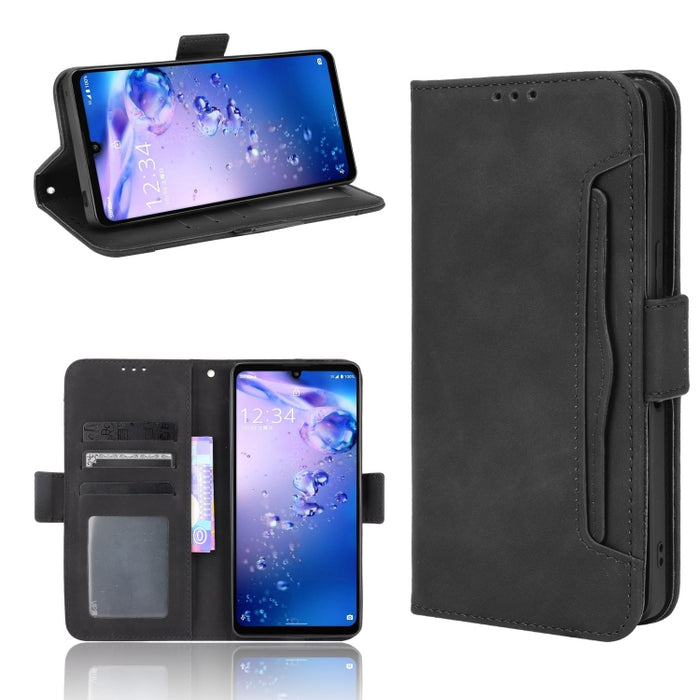 Estuche de cuero con tapa horizontal con patrón de piel de becerro con soporte y ranuras para tarjetas y marco de fotos, For Motorola Moto G50 5G Oversea Version, For OPPO Realme 8i, For vivo Y33S / Y21 / Y21S, For Nokia G50 5G                         ...