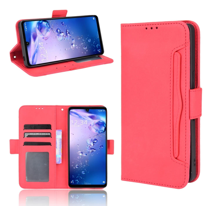 Estuche de cuero con tapa horizontal con patrón de piel de becerro con soporte y ranuras para tarjetas y marco de fotos, For Motorola Moto G50 5G Oversea Version, For OPPO Realme 8i, For vivo Y33S / Y21 / Y21S, For Nokia G50 5G                         ...