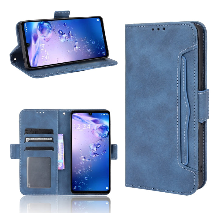 Estuche de cuero con tapa horizontal con patrón de piel de becerro con soporte y ranuras para tarjetas y marco de fotos, For Motorola Moto G50 5G Oversea Version, For OPPO Realme 8i, For vivo Y33S / Y21 / Y21S, For Nokia G50 5G                         ...