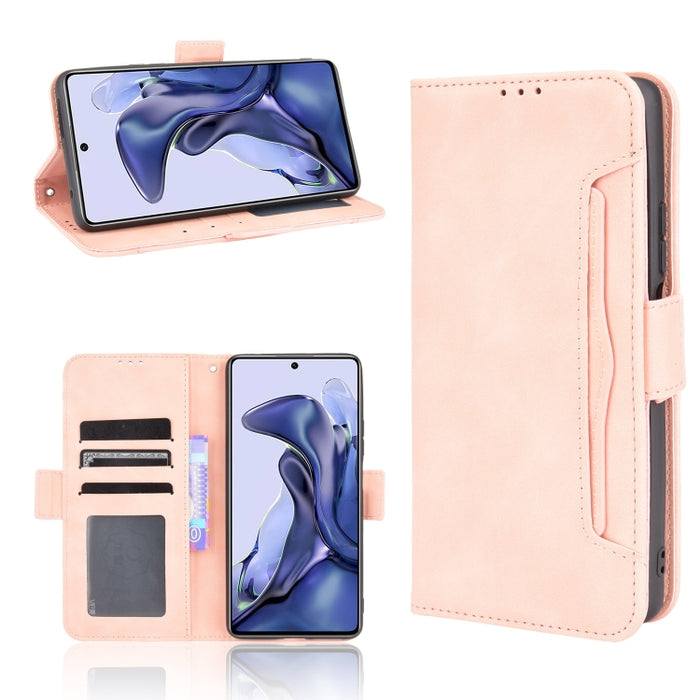 Estuche de cuero con tapa horizontal con patrón de piel de becerro con soporte y ranuras para tarjetas y marco de fotos, For Motorola Moto G50 5G Oversea Version, For OPPO Realme 8i, For vivo Y33S / Y21 / Y21S, For Nokia G50 5G                         ...