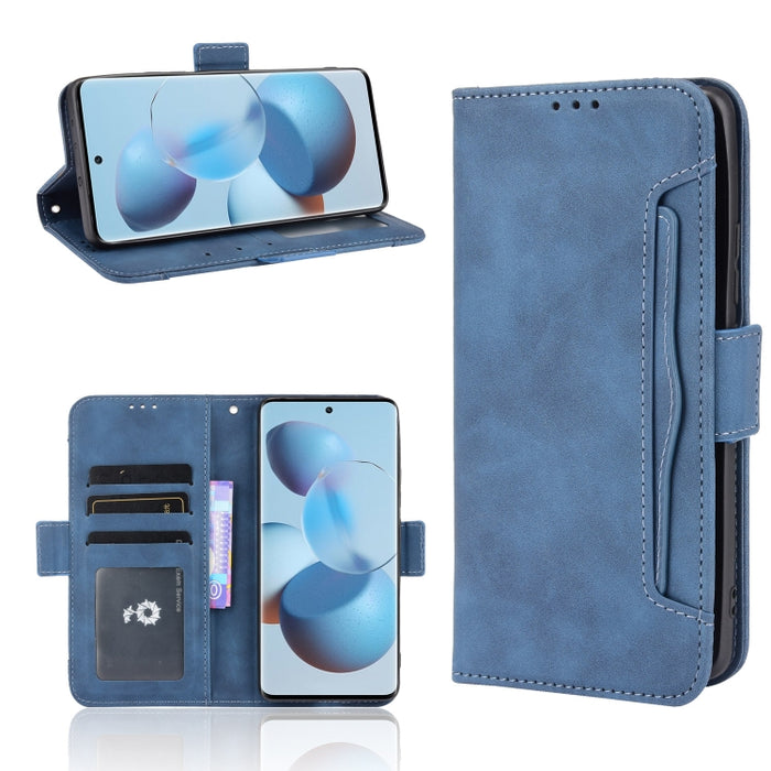 Estuche de cuero con tapa horizontal con patrón de piel de becerro con soporte y ranuras para tarjetas y marco de fotos, For Motorola Moto G50 5G Oversea Version, For OPPO Realme 8i, For vivo Y33S / Y21 / Y21S, For Nokia G50 5G                         ...