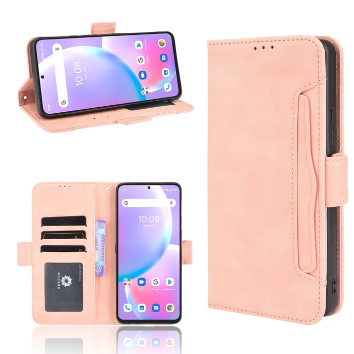 Estuche de cuero con tapa horizontal con patrón de piel de becerro con soporte y ranuras para tarjetas y marco de fotos, For Motorola Moto G50 5G Oversea Version, For OPPO Realme 8i, For vivo Y33S / Y21 / Y21S, For Nokia G50 5G                         ...