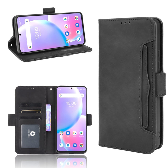 Estuche de cuero con tapa horizontal con patrón de piel de becerro con soporte y ranuras para tarjetas y marco de fotos, For Motorola Moto G50 5G Oversea Version, For OPPO Realme 8i, For vivo Y33S / Y21 / Y21S, For Nokia G50 5G                         ...