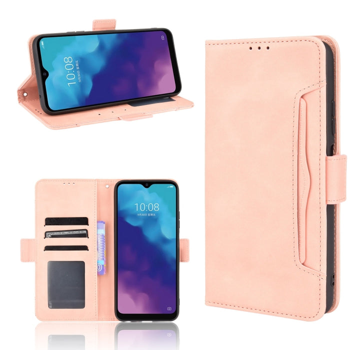 Estuche de cuero con tapa horizontal con patrón de piel de becerro con soporte y ranuras para tarjetas y marco de fotos, For Motorola Moto G50 5G Oversea Version, For OPPO Realme 8i, For vivo Y33S / Y21 / Y21S, For Nokia G50 5G                         ...