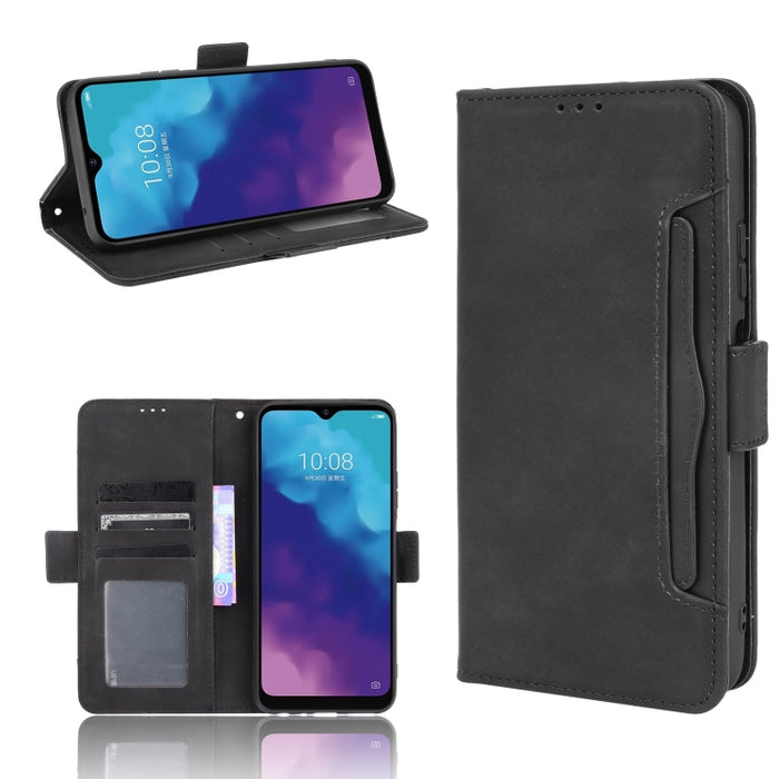 Estuche de cuero con tapa horizontal con patrón de piel de becerro con soporte y ranuras para tarjetas y marco de fotos, For Motorola Moto G50 5G Oversea Version, For OPPO Realme 8i, For vivo Y33S / Y21 / Y21S, For Nokia G50 5G                         ...