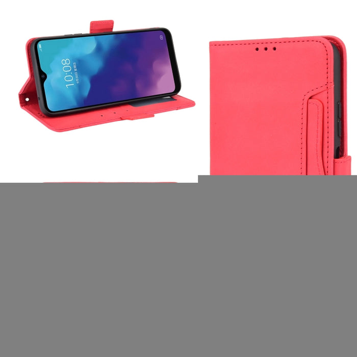 Estuche de cuero con tapa horizontal con patrón de piel de becerro con soporte y ranuras para tarjetas y marco de fotos, For Motorola Moto G50 5G Oversea Version, For OPPO Realme 8i, For vivo Y33S / Y21 / Y21S, For Nokia G50 5G                         ...