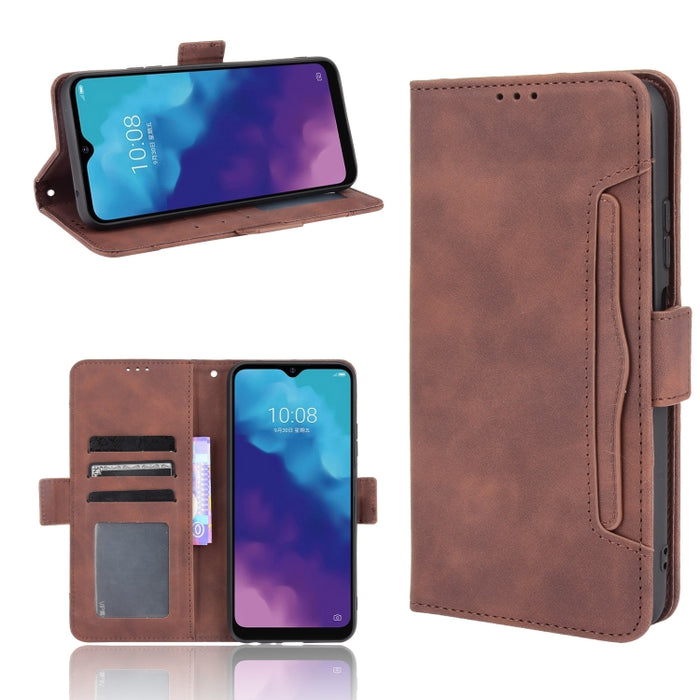 Estuche de cuero con tapa horizontal con patrón de piel de becerro con soporte y ranuras para tarjetas y marco de fotos, For Motorola Moto G50 5G Oversea Version, For OPPO Realme 8i, For vivo Y33S / Y21 / Y21S, For Nokia G50 5G                         ...