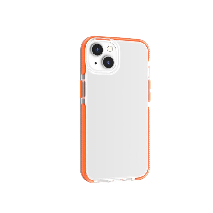 Estuche protector a prueba de golpes de alta translucidez de dos colores