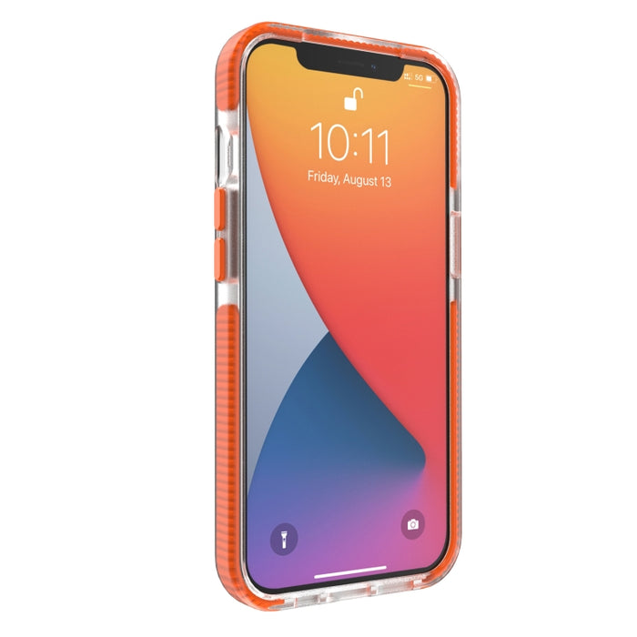 Estuche protector a prueba de golpes de alta translucidez de dos colores