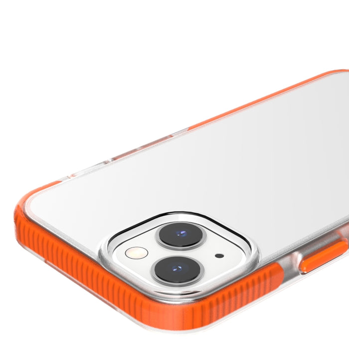 Estuche protector a prueba de golpes de alta translucidez de dos colores
