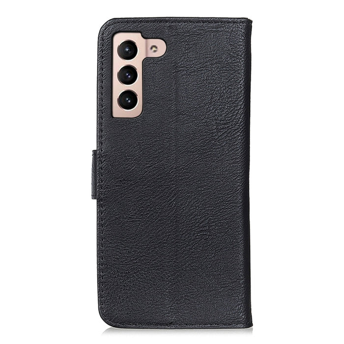 KHAZNEH Estuche de cuero con tapa horizontal con textura de piel de vaca con soporte y ranuras para tarjetas y billetera, For Samsung Galaxy S22 5G, For Samsung Galaxy S22+ 5G, For Samsung Galaxy S22 Ultra 5G, For Xiaomi Civi 5G