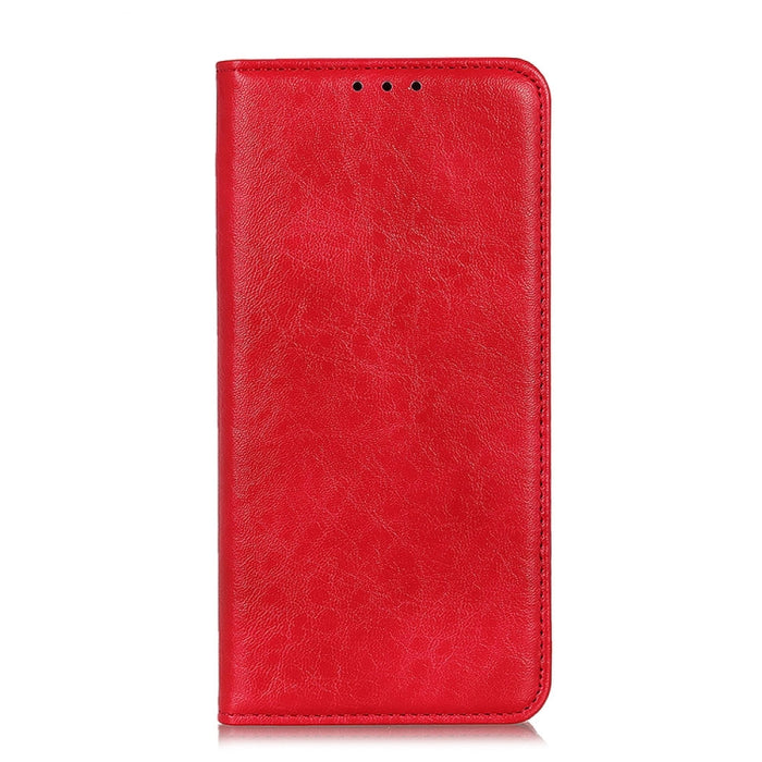 Estuche de cuero con tapa horizontal con textura de caballo loco magnético con soporte y ranuras para tarjetas y billetera, For Samsung Galaxy S22 5G, For Samsung Galaxy S22+ 5G, For Samsung Galaxy S22 Ultra 5G, For Xiaomi Civi 5G