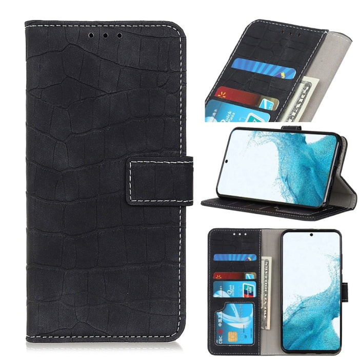 Estuche de cuero con tapa horizontal con textura de cocodrilo magnético con soporte y ranuras para tarjetas y billetera, For Samsung Galaxy S22 5G, For Samsung Galaxy S22+ 5G, For Samsung Galaxy S22 Ultra 5G, For Xiaomi Civi 5G