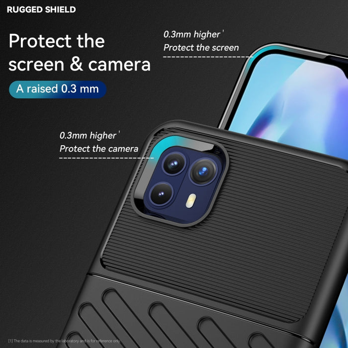 Estuche blando protector de TPU a prueba de golpes Thunderbolt, For Motorola Moto G50 5G, For Motorola Moto G Pure, For Samsung Galaxy S22 5G, For Samsung Galaxy A13 5G, For Xiaomi Mi 11T / 11T Pro