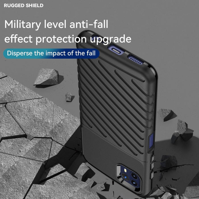 Estuche blando protector de TPU a prueba de golpes Thunderbolt, For Motorola Moto G50 5G, For Motorola Moto G Pure, For Samsung Galaxy S22 5G, For Samsung Galaxy A13 5G, For Xiaomi Mi 11T / 11T Pro