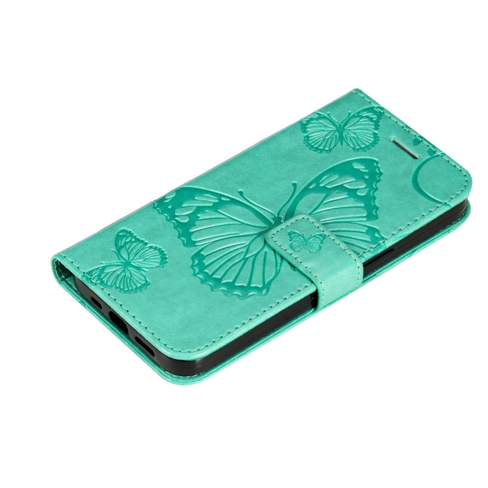 Estuche de cuero de PU con tapa horizontal y patrón de mariposa estampado prensado con soporte y ranuras para tarjetas y billetera y cordón, For vivo Y20 / Y20a / Y20s, For vivo Y21 2021 / Y21s / Y33s, For Xiaomi Mi 11T / 11T Pro
