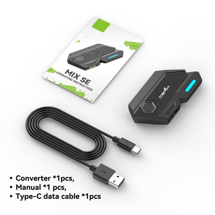 HXSJ P3 Bluetooth 5.0 Teclado Convertidor de ratón Juego de disparos Herramienta auxiliar