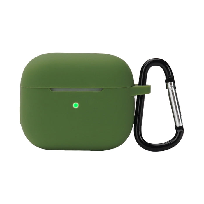 Funda protectora de silicona para auriculares inalámbricos con gancho para AirPods 3