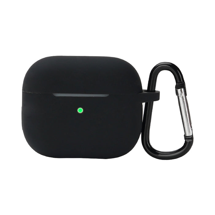 Funda protectora de silicona para auriculares inalámbricos con gancho para AirPods 3