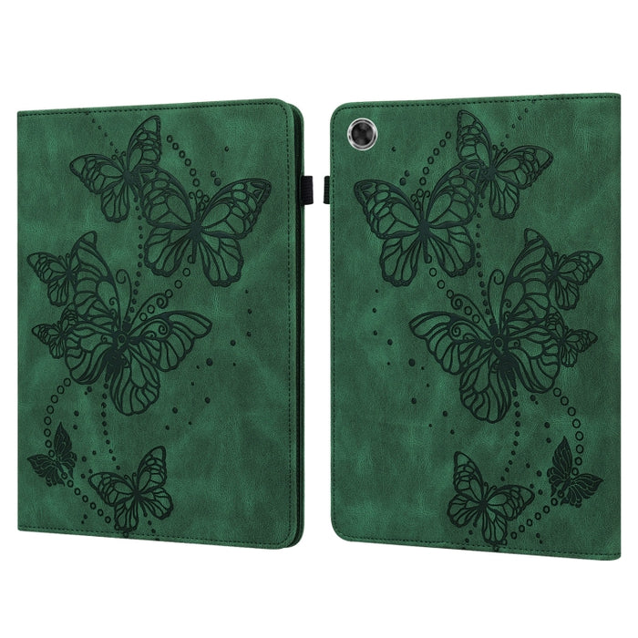 Estuche para tableta de cuero con tapa horizontal con diseño de mariposa en relieve, For Lenovo Tab M10 Plus / Tab M10 FHD Plus 10.3 inch TB-X606F TB-606X, For Lenovo Tab M10 TB-X505L / TB-X505F / TB-X605L / TB-X605F & P10 TB-X705F / TB-X705L          ...