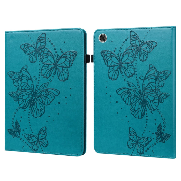 Estuche para tableta de cuero con tapa horizontal con diseño de mariposa en relieve, For Lenovo Tab M10 Plus / Tab M10 FHD Plus 10.3 inch TB-X606F TB-606X, For Lenovo Tab M10 TB-X505L / TB-X505F / TB-X605L / TB-X605F & P10 TB-X705F / TB-X705L          ...