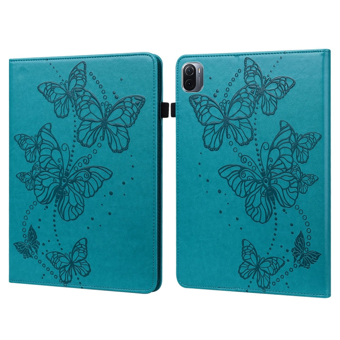 Estuche para tableta de cuero con tapa horizontal con diseño de mariposa en relieve, For Lenovo Tab M10 Plus / Tab M10 FHD Plus 10.3 inch TB-X606F TB-606X, For Lenovo Tab M10 TB-X505L / TB-X505F / TB-X605L / TB-X605F & P10 TB-X705F / TB-X705L          ...