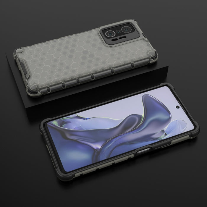 Caja del teléfono PC + TPU a prueba de golpes Honeycomb, For Xiaomi Mi 11T / 11T Pro