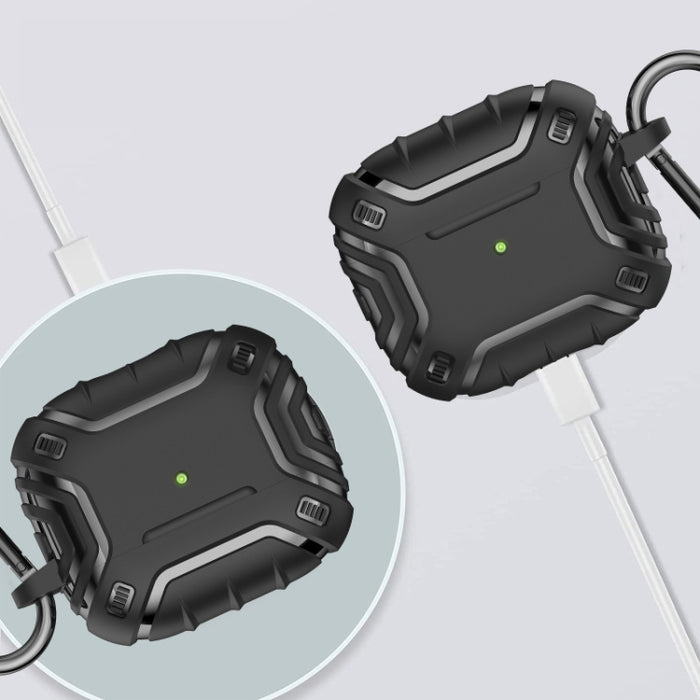 Estuche protector para auriculares Alien TPU anticaída con gancho para AirPods 3