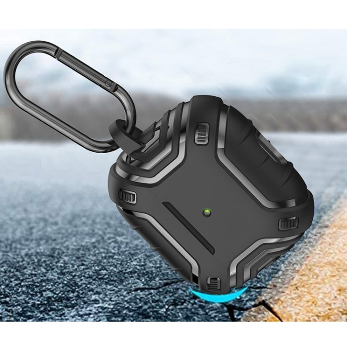 Estuche protector para auriculares Alien TPU anticaída con gancho para AirPods 3