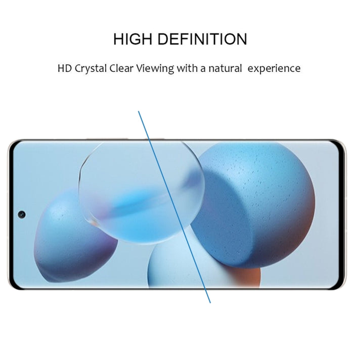 Película de vidrio templado de pantalla completa de borde curvo 3D, For Xiaomi Civi (1 PC)