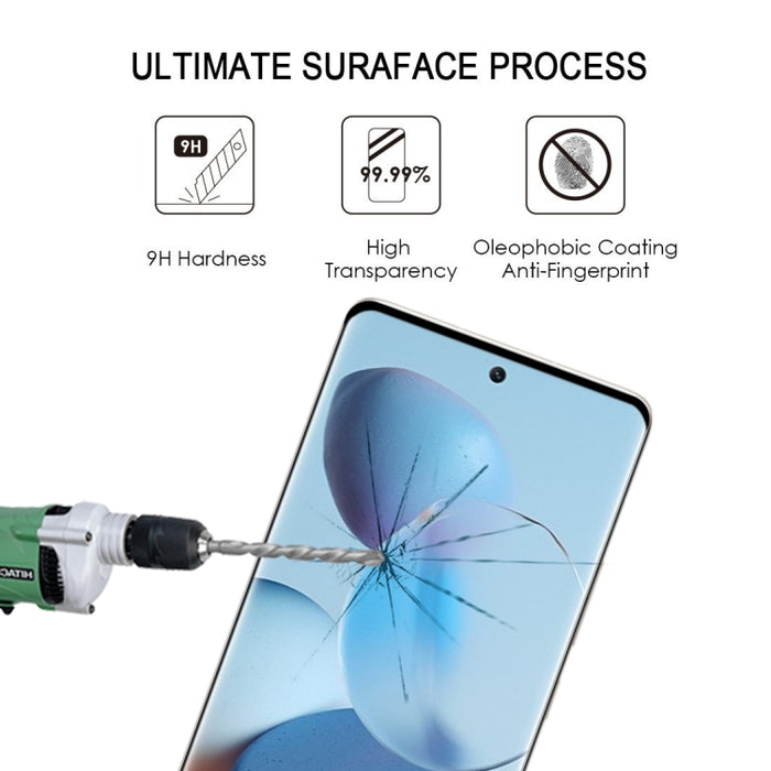 Película de vidrio templado de pantalla completa de borde curvo 3D, For Xiaomi Civi (1 PC)